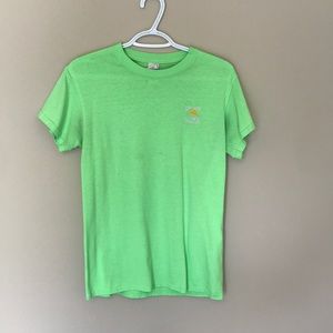 bright green slaty dog shirt
